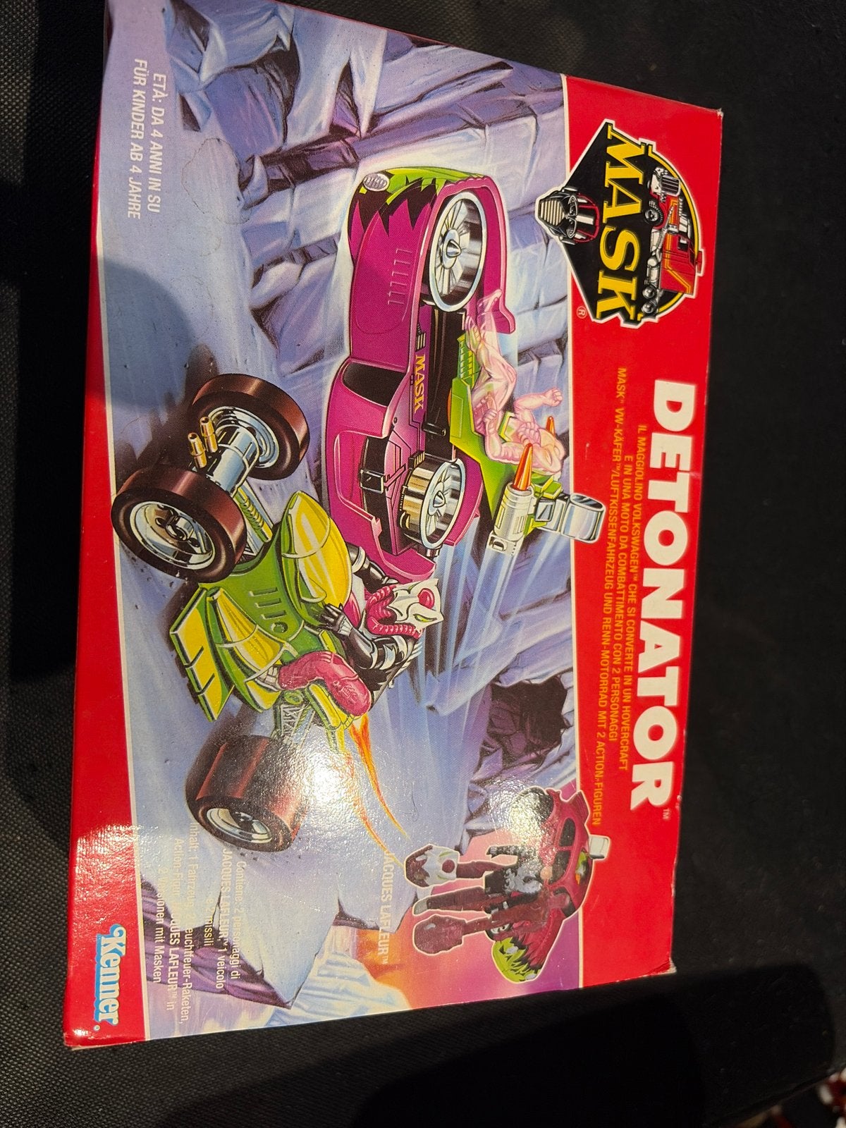 Kenner M.A.S.K. Detonator voertuig compleet, Kinderen en Baby's, Ophalen of Verzenden, Gebruikt