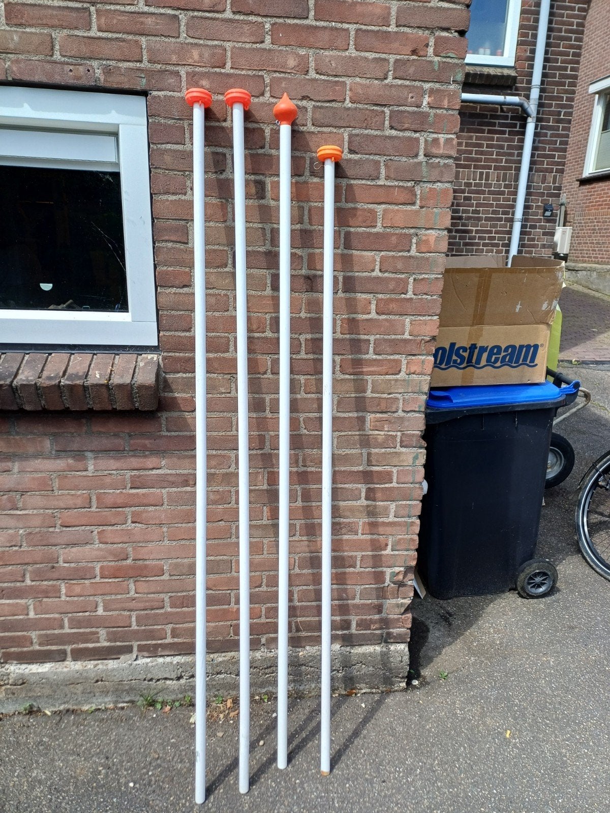 Vlaggenstokken, Diversen, Ophalen, Nieuw
