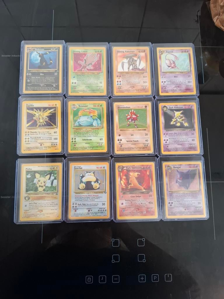 Pokémon kaarten collectie  vintage, Hobby en Vrije tijd, Verzamelkaartspellen | Pokémon, Zo goed als nieuw, Meerdere kaarten, Foil
