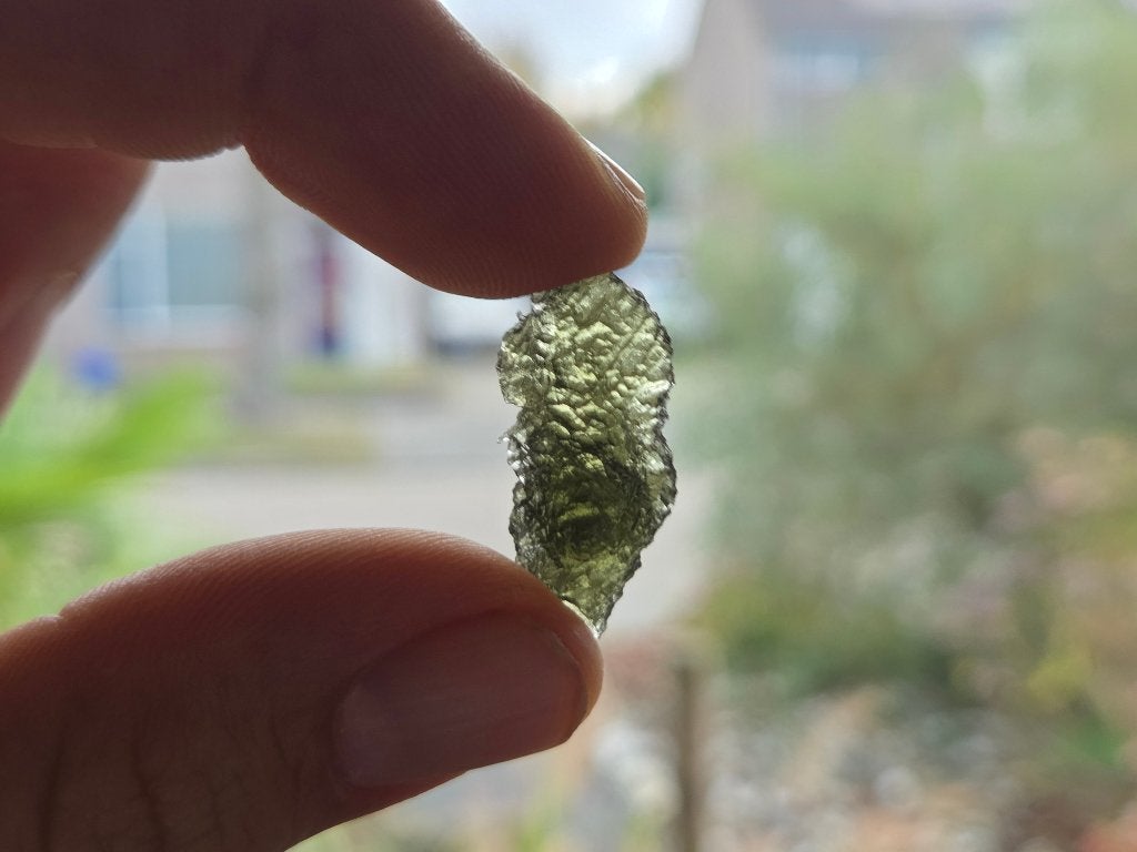 Moldaviet Vrabce, Tsjechië, Ophalen of Verzenden, Mineraal