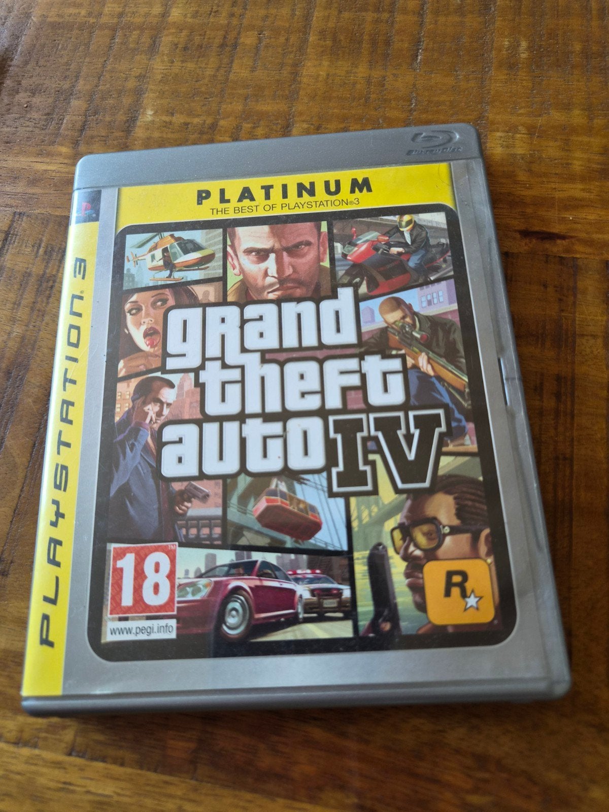 Grand Theft Auto IV (GTA 4) Platinum PS3 met kaart, Avontuur en Actie, Online, Gebruikt, Vanaf 18 jaar