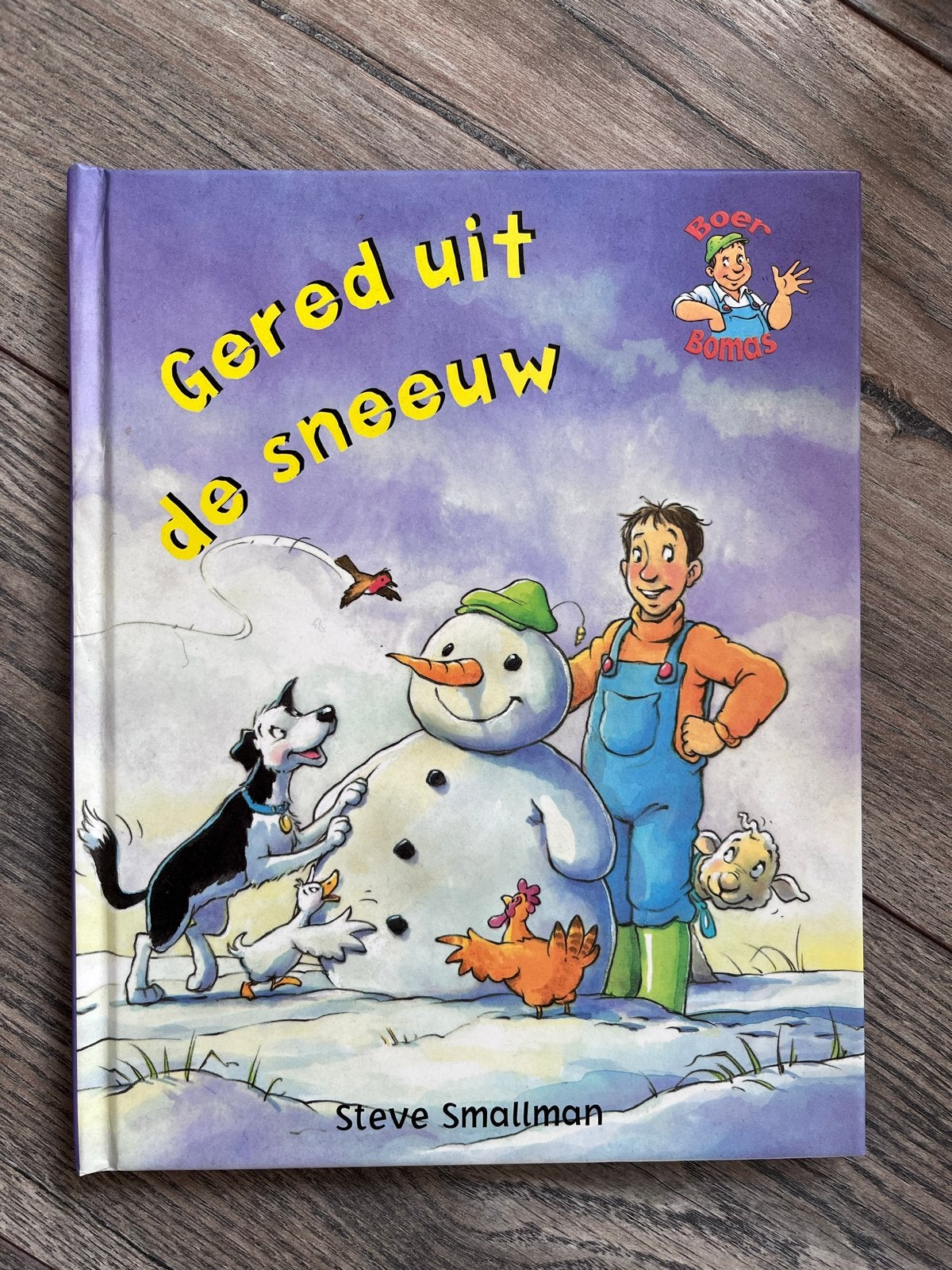 Gered uit de sneeuw - Boer Bomas kinderboek, Boeken, Ophalen of Verzenden, Zo goed als nieuw, Fictie algemeen