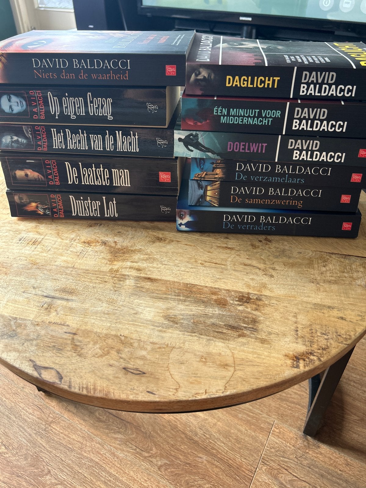 Thrillers David Baldacci, Boeken, Thrillers, Zo goed als nieuw, Nederland, Ophalen of Verzenden