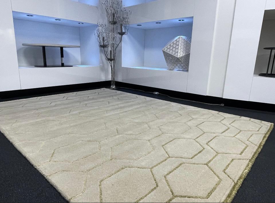 Brink en Campman tapijt Wedgwood Arris Grey, Ophalen, 200 cm of meer, Zo goed als nieuw, Grijs