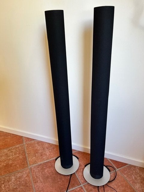 Bang & Olufsen Beolab 6000 Luidsprekers, Vloerstaande luidspreker, Gebruikt, Inclusief kabels, Ophalen of Verzenden