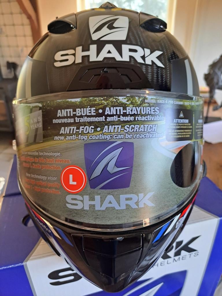 Shark race r pro zarco rep nieuw, Ophalen, Tweedehands, Integraalhelm, Shark