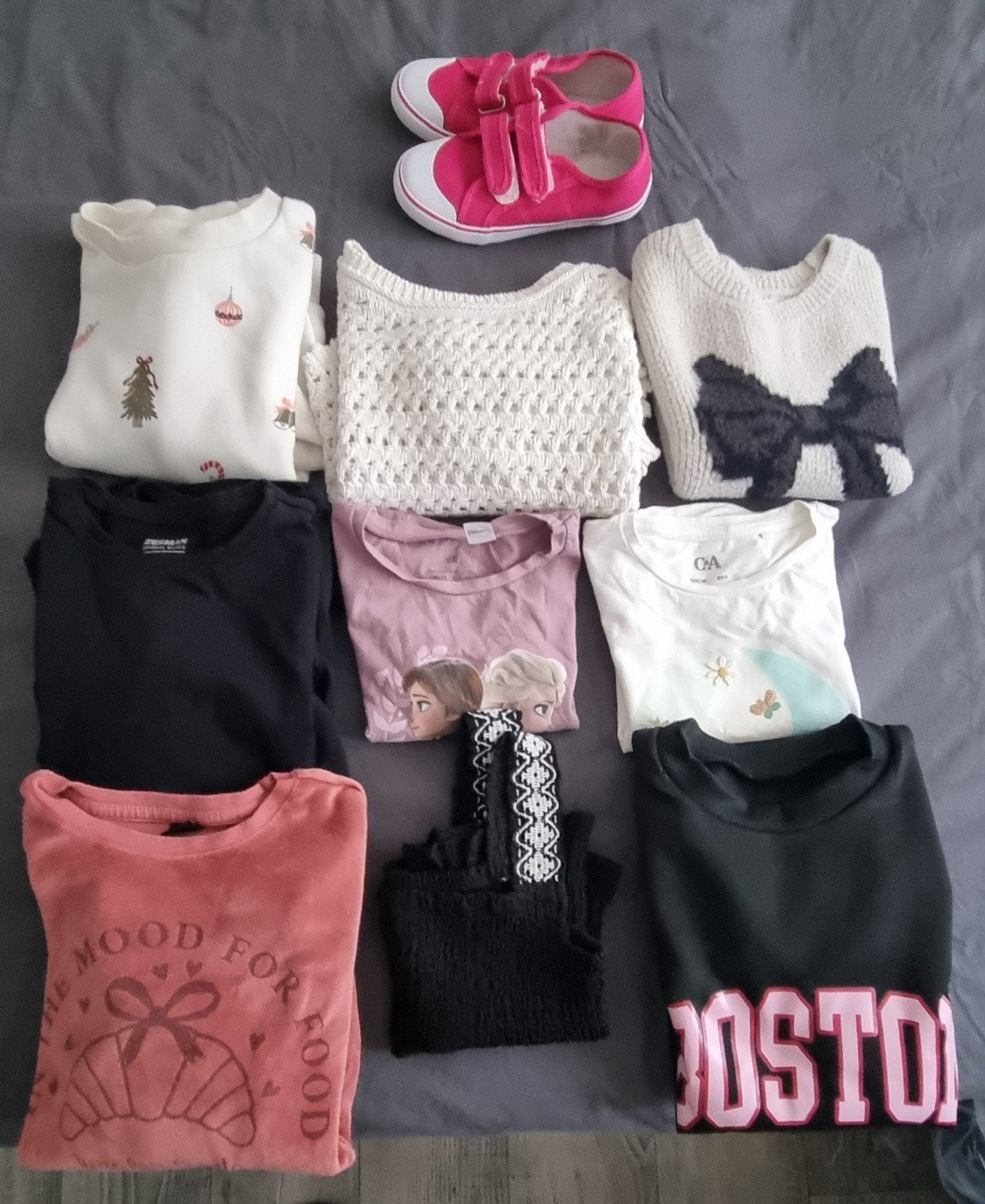 kinderkleren 122 meisje, Ophalen of Verzenden, Gebruikt, Maat 128