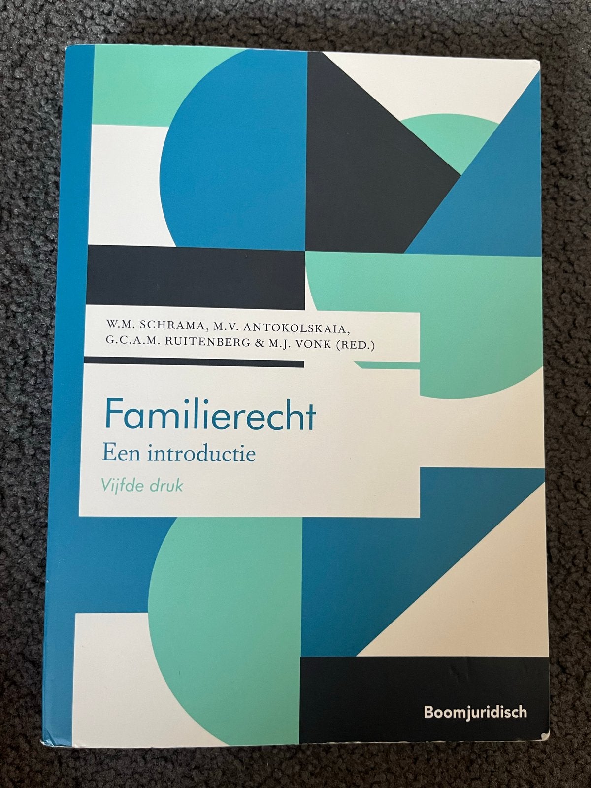 Familierecht: Een introductie - Vijfde druk, Ophalen of Verzenden, Alpha, Nieuw, HBO