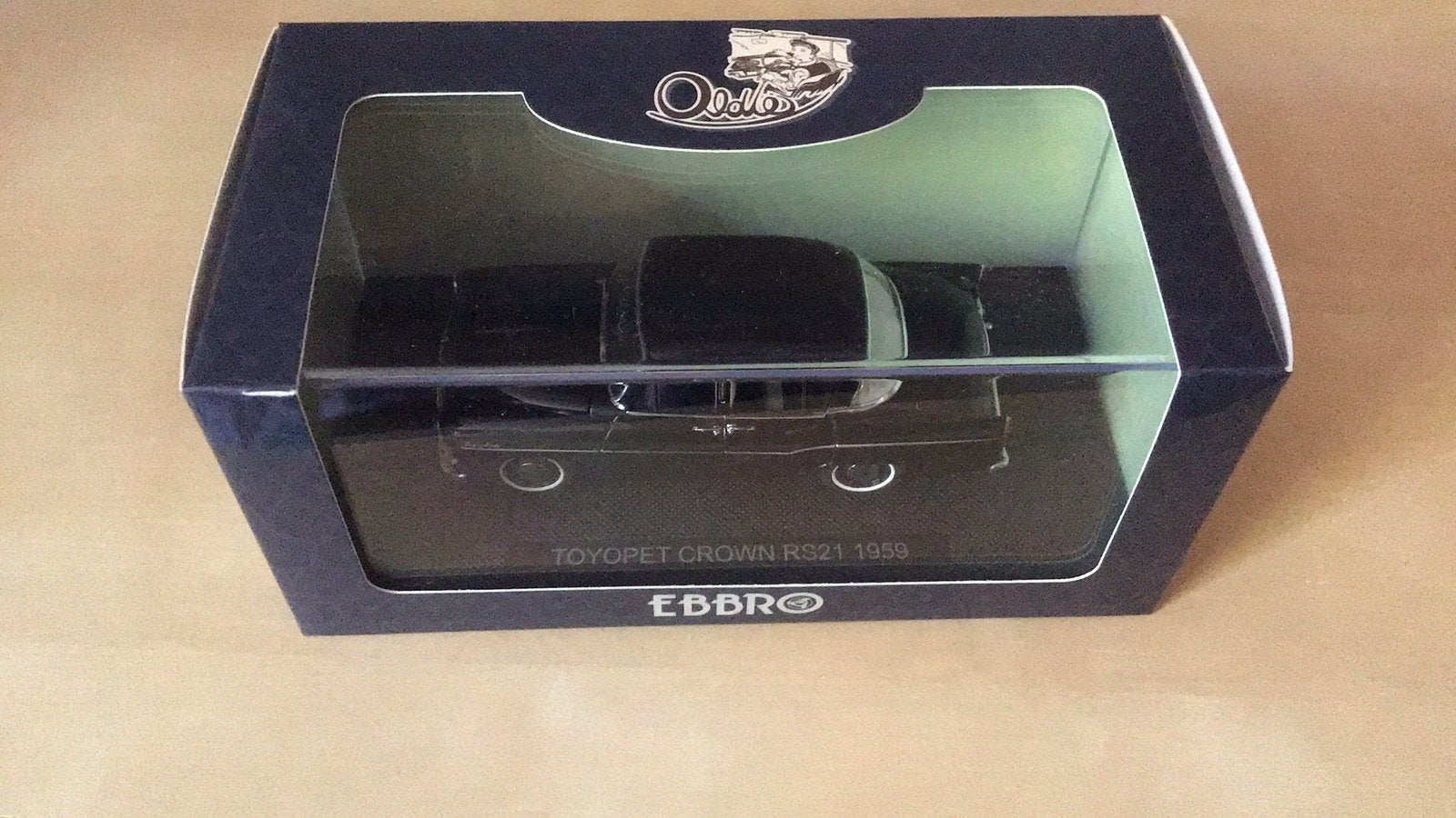 EBBRO  TOYOPET CROWN RS 211 1959 VOORLOPER TOYOTA EXCLUSIEF, Ophalen of Verzenden, Nieuw, Auto, Overige merken