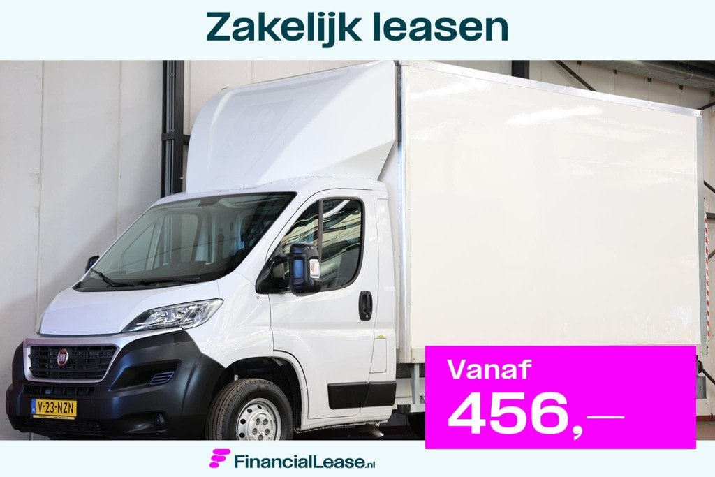 Fiat Ducato BAKWAGEN MEUBELBAK MET LAADKLEP, Voorwielaandrijving, Stof, Gebruikt, Euro 6
