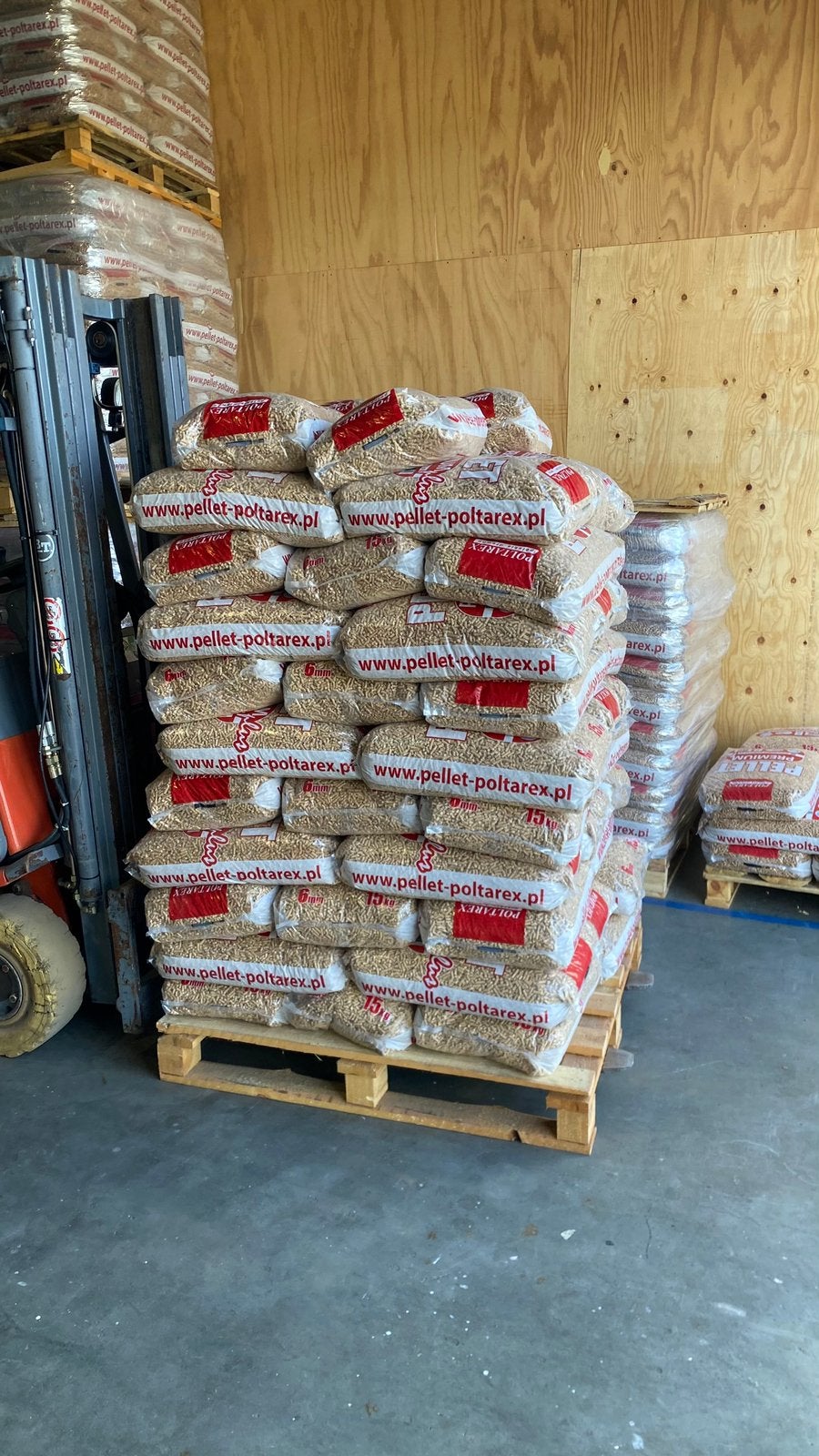 Poltarex premium hout pellets, Minder dan 3 m³, Ophalen