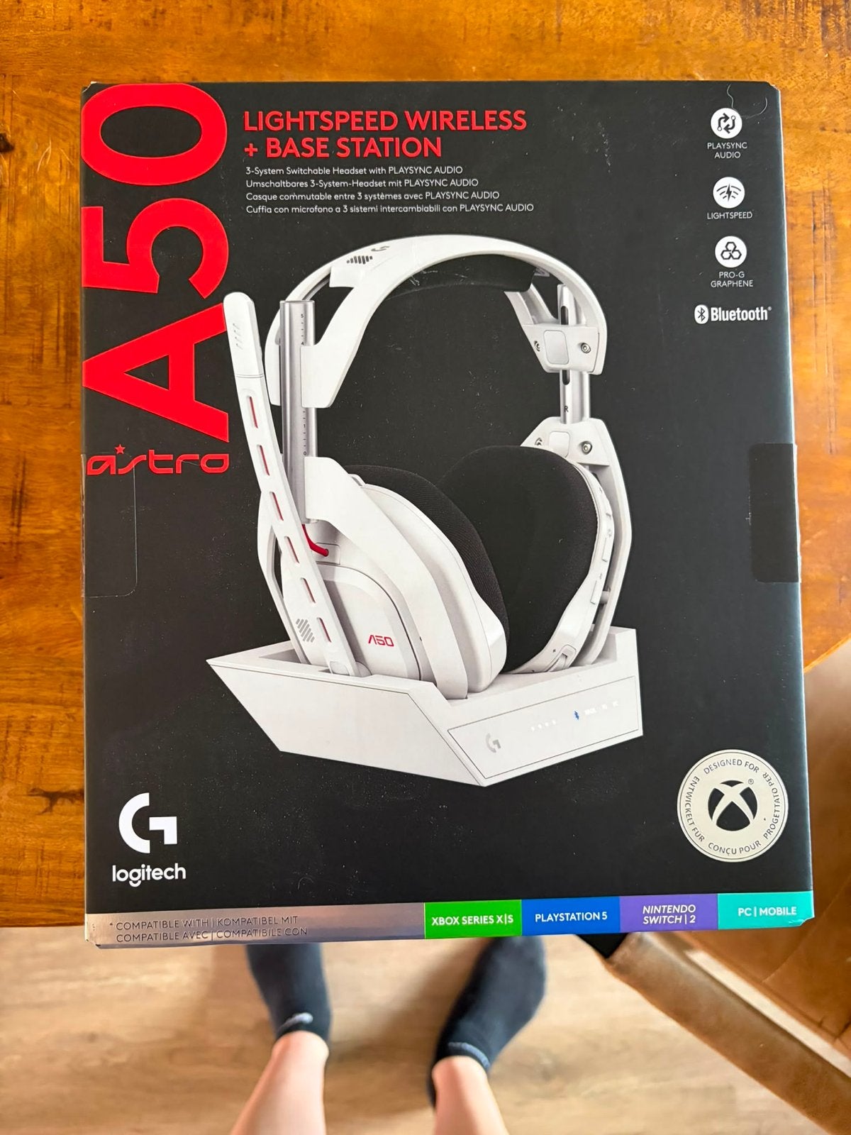 Astro A50 Lightspeed Gaming Headset met Base Station, Ophalen, Gaming, Logitech, Nieuw