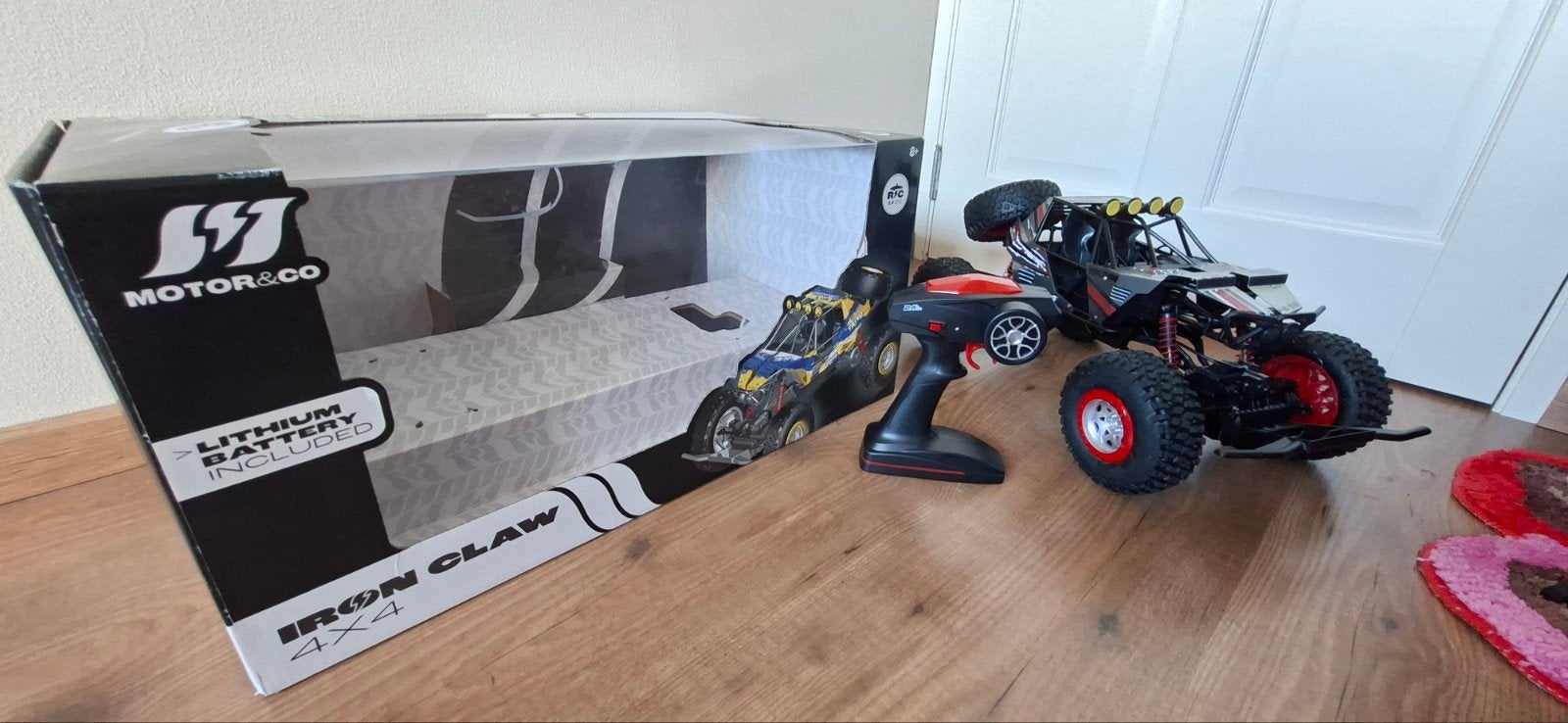 RC Auto Offroad 4x4 - Motor & Co Iron Claw, Auto offroad, Zo goed als nieuw, RTR (Ready to Run), Overige schalen