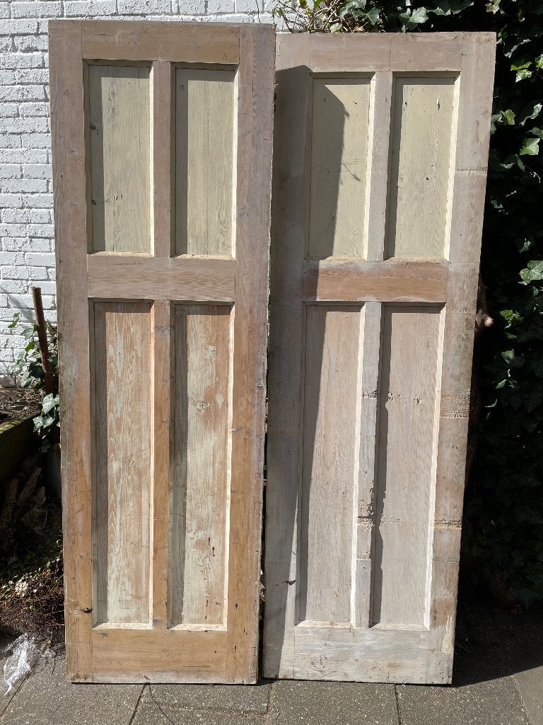Houten paneeldeuren….gratis af te halen, Ophalen, Gebruikt, Minder dan 80 cm, Binnendeur