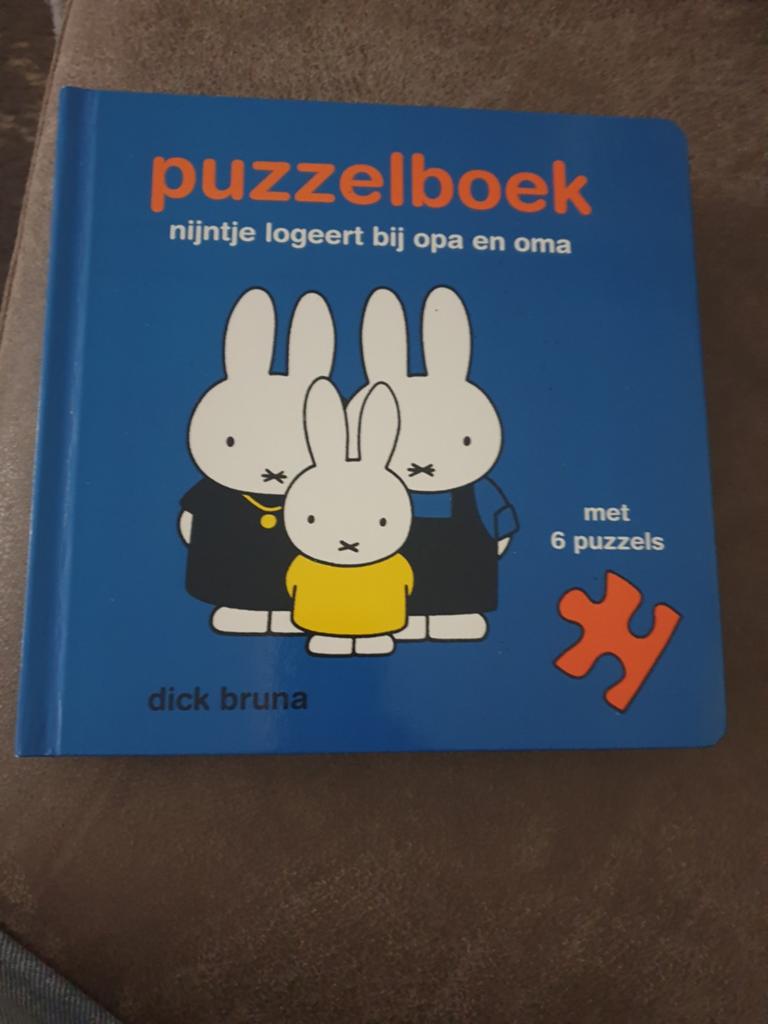 Nijntje logeert bij opa en oma - Puzzelboek, Gelezen, Fictie algemeen, Jongen of Meisje, Ophalen of Verzenden