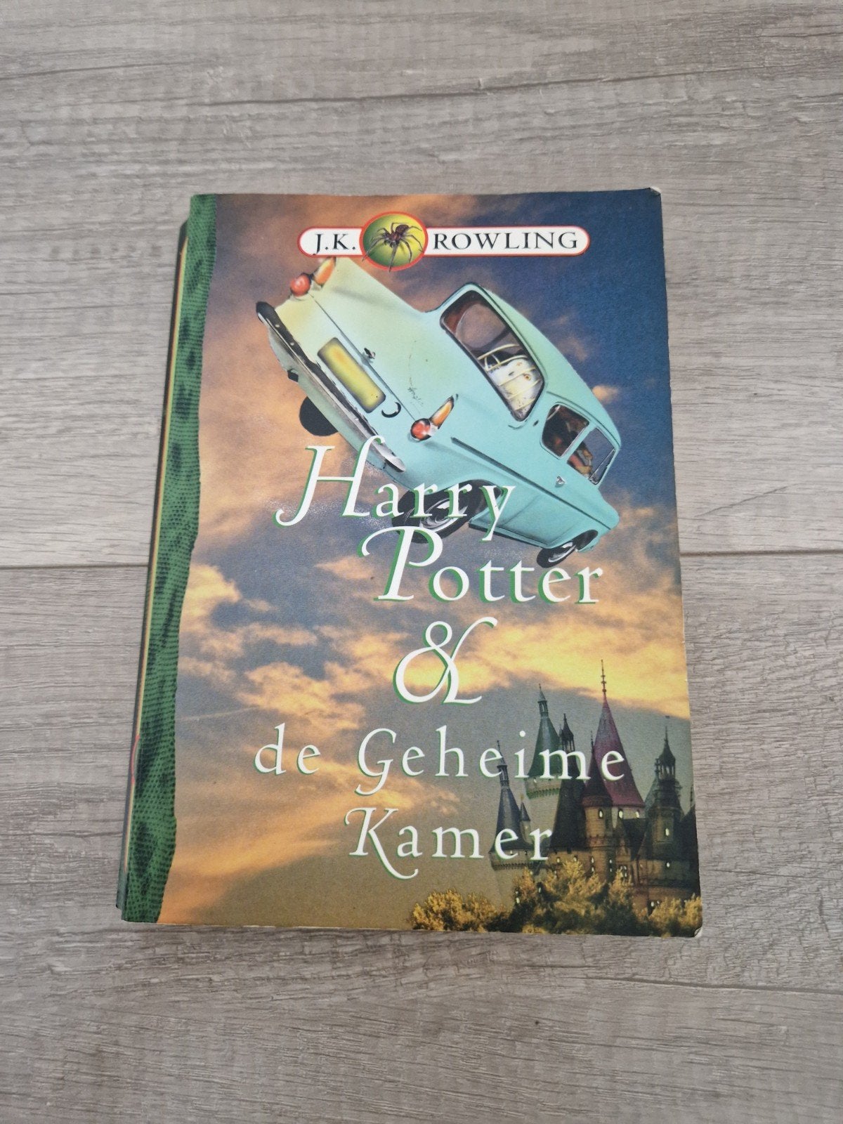 Boek harry potter en de geheime kamer jk rowling deel 2, Ophalen of Verzenden, Gelezen