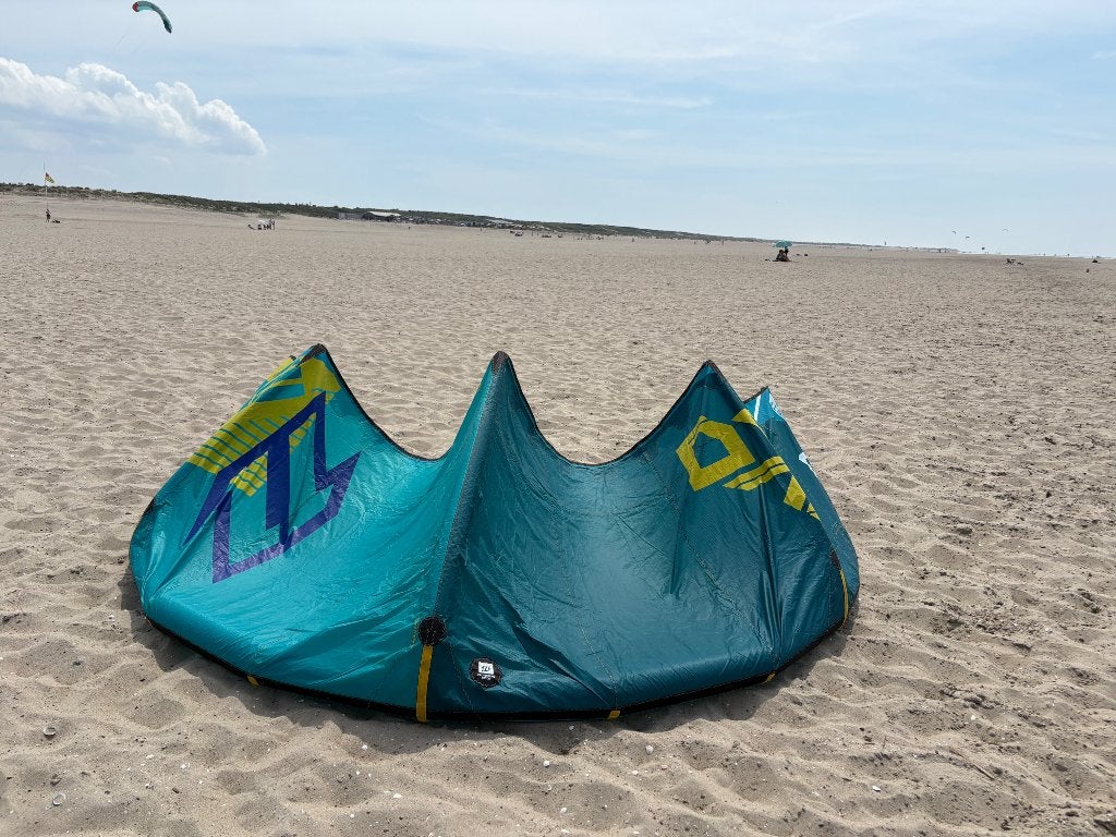 North evo 7m + bar, Watersport en Boten, Kitesurfen, Ophalen, Gebruikt, Geen board, Kite