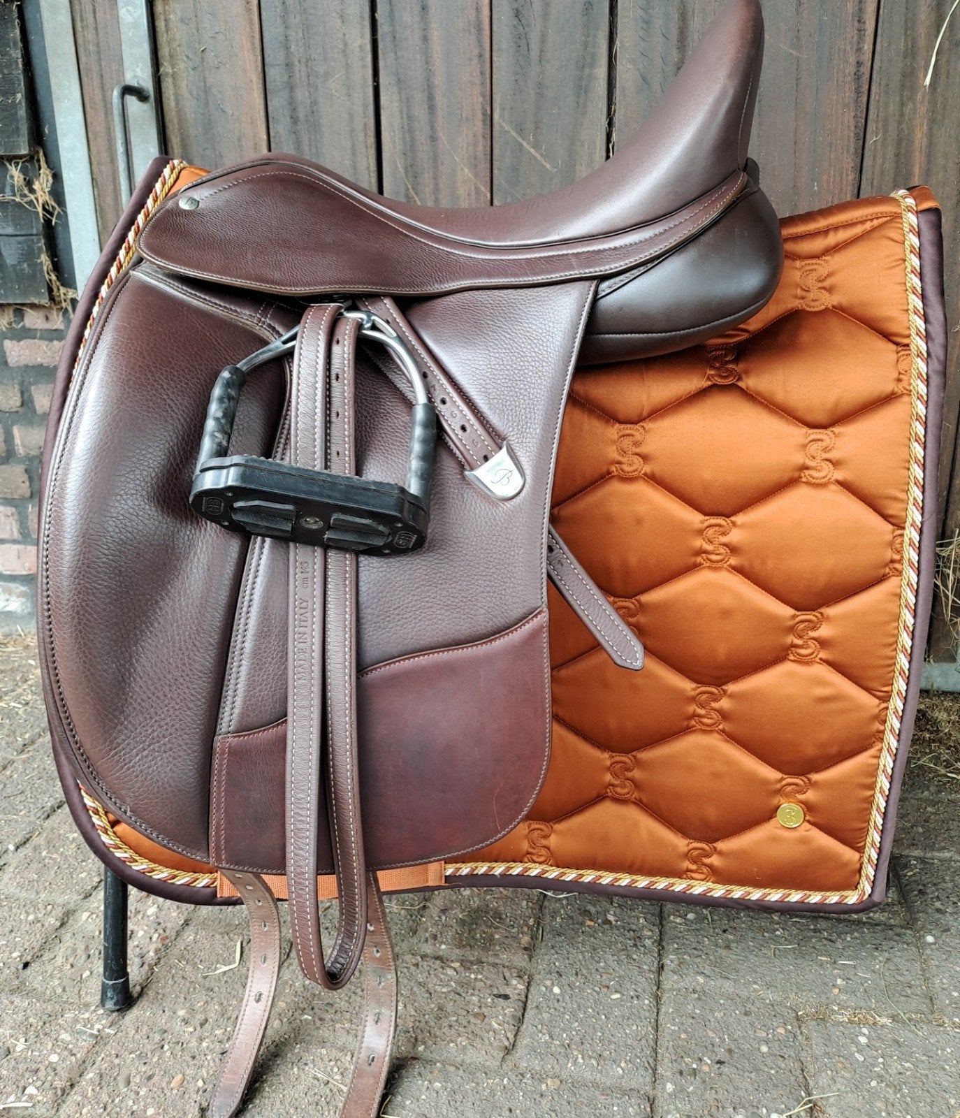 Nieuw Bates dressuurzadel Hart Dressage plus 17 inch, Ophalen of Verzenden, Nieuw, Dressuur