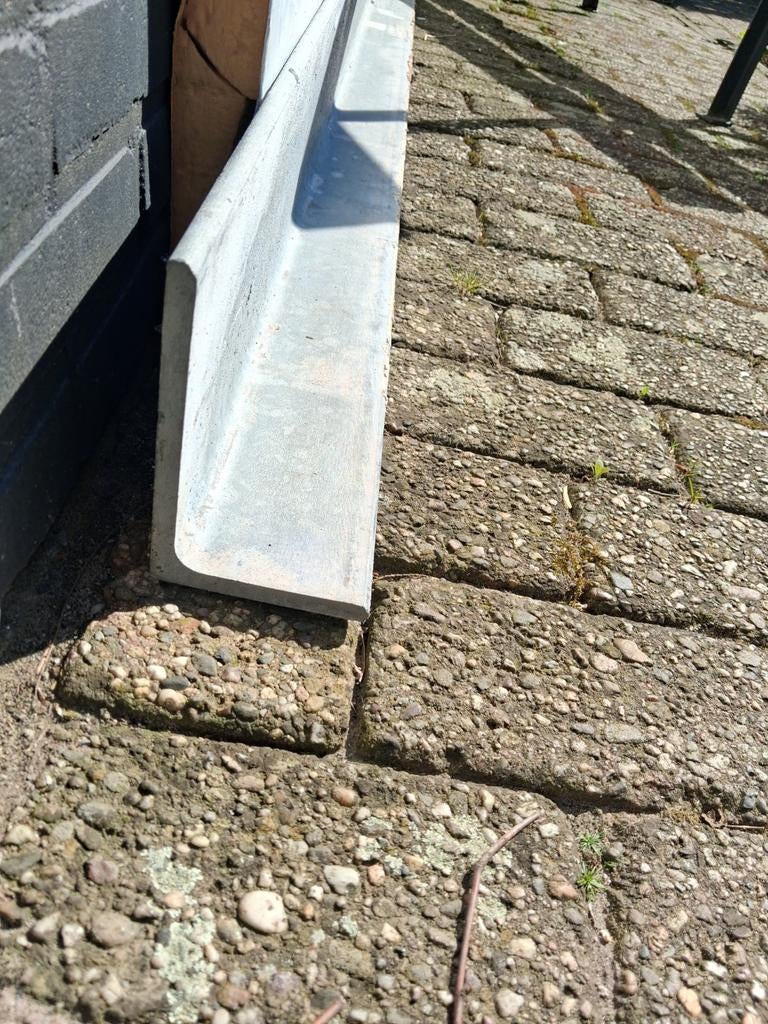 Hoekstaal voor spouwmuur 150x100x2600mm, Ophalen of Verzenden, Gebruikt