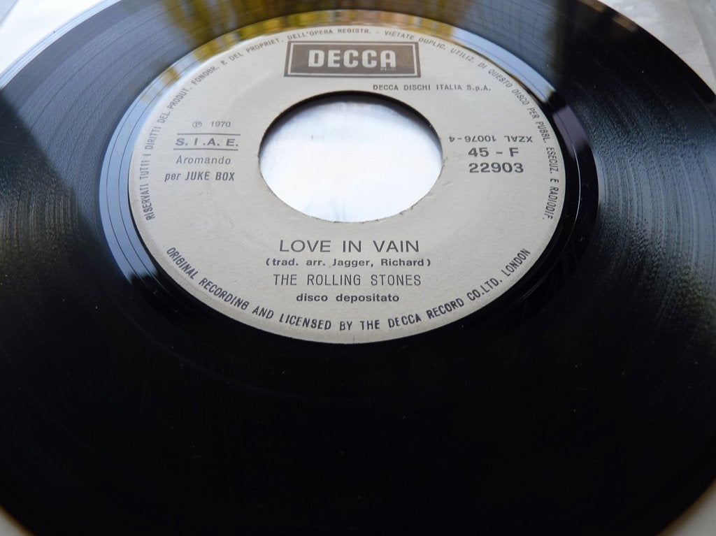 AI1 rolling stones Little queenie '70 Italy PROMO €7,5 , 7 inch, Ophalen of Verzenden, Rock en Metal, Overige typen