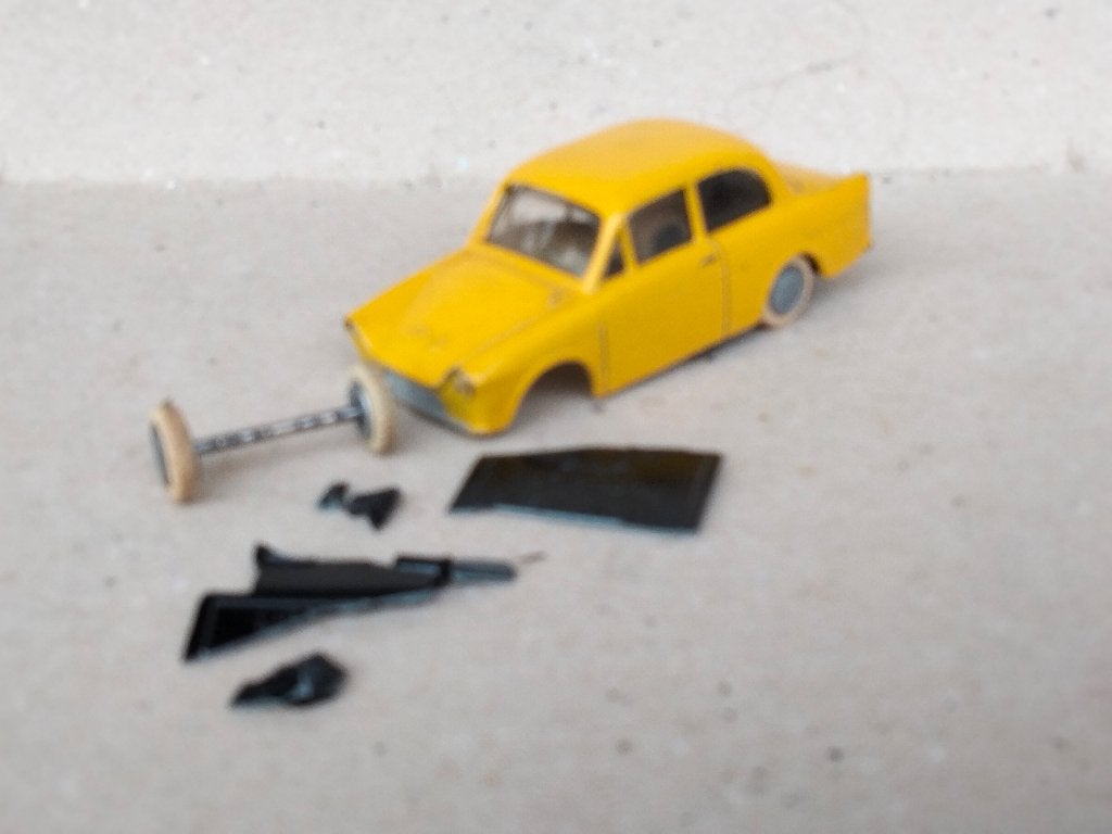 lion car = daf auto   1/43, Hobby en Vrije tijd, Modelauto's | 1:50, Ophalen of Verzenden, Gebruikt, Auto, Lion Toys