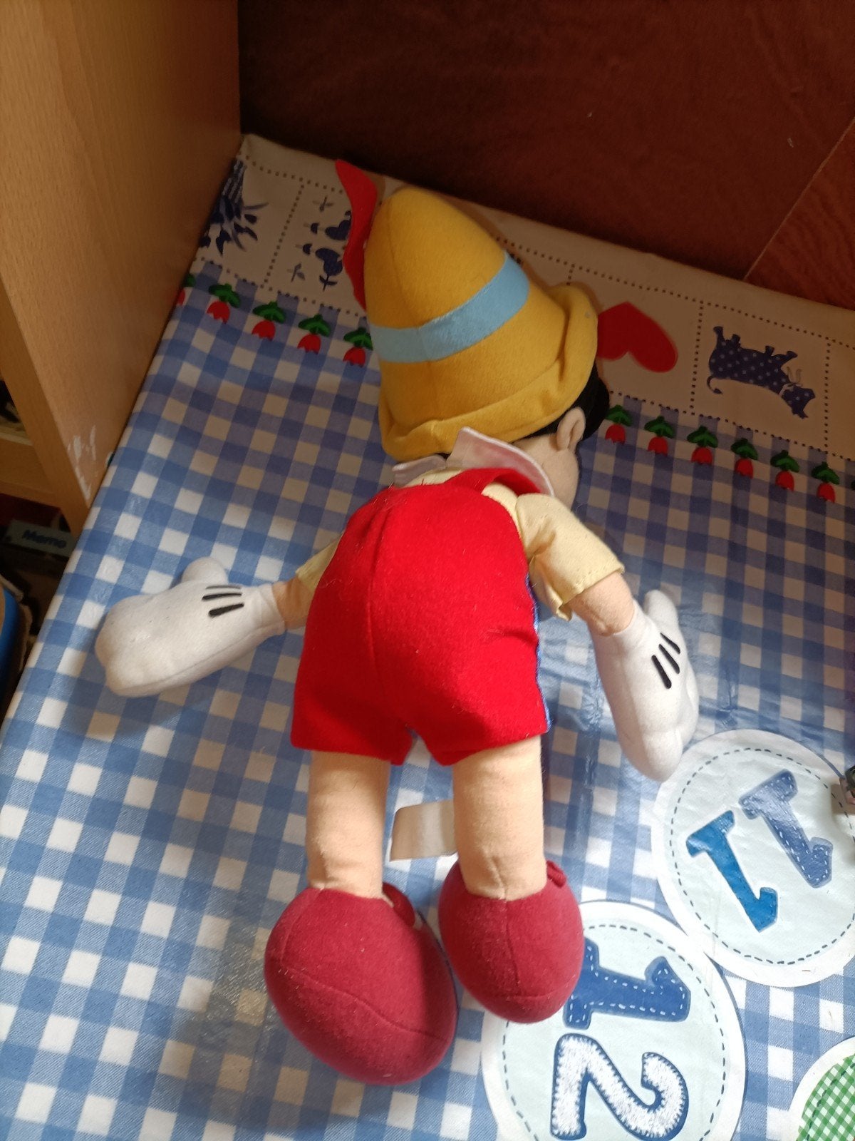 Pinokkio knuffel Pinocchio Disney 35 cm groot, Ophalen of Verzenden, Zo goed als nieuw, Overige typen
