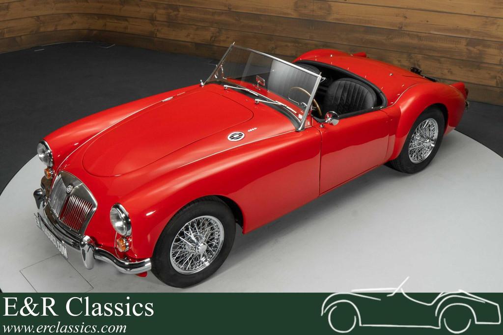 MG MGA 1600 Cabriolet | 1960, Auto's, Oldtimers, Achterwielaandrijving, Zwart, Cabriolet, Bedrijf