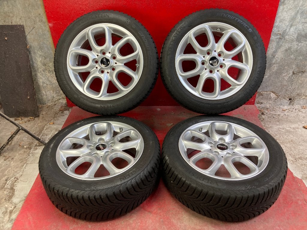 Winterbanden Mini 2014 t/m 2026 195/55R16 Vredestein, Gebruikt, 16 inch, ., Banden en Velgen