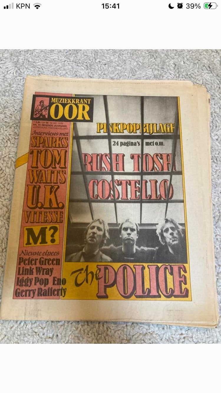 Muziekkrant OOR 1979 VITESSE Tom Waits UK Andy Brown BRUFORD, Boeken, Ophalen of Verzenden, Muziek, Film of Tv