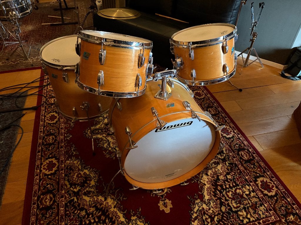 Ludwig Big Beat 3-Ply Thermogloss – 1971, Ophalen of Verzenden, Gebruikt, Ludwig