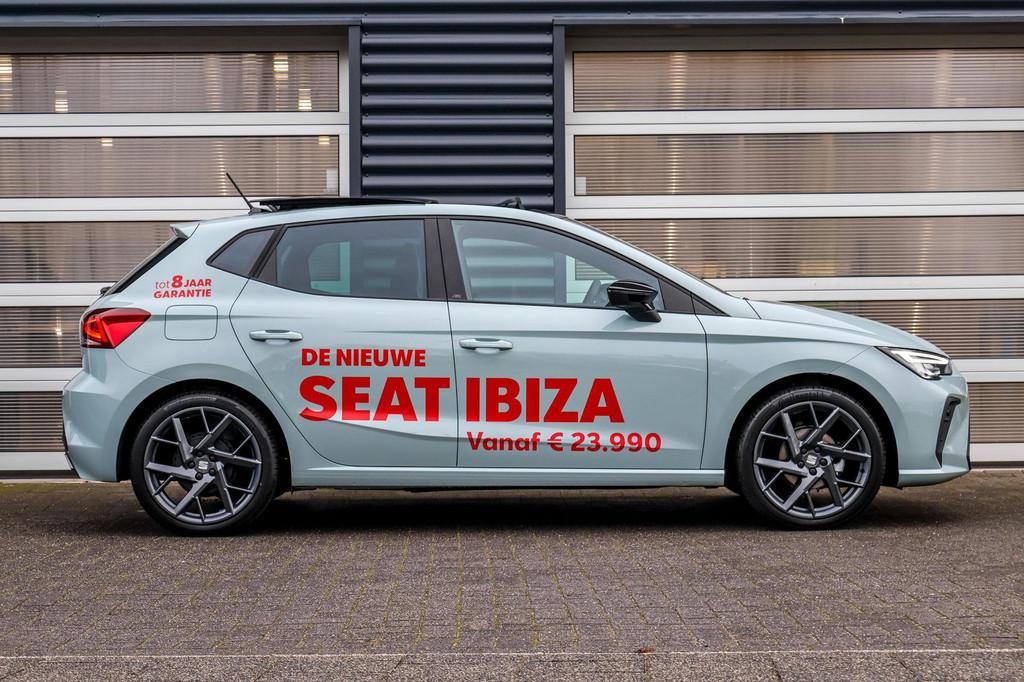 SEAT Ibiza 1.0 EcoTSI 95pk FR Business Connect | Panoramadak, Voorwielaandrijving, 12 maanden, Euro 6, 95 pk