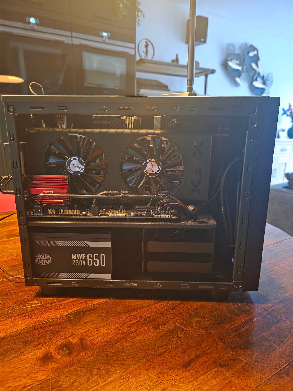 Krachtige Gaming PC - Intel i5 11400, RX 5700, 16GB RAM, Ophalen, Gebruikt, 1 TB SSD, Chieftec