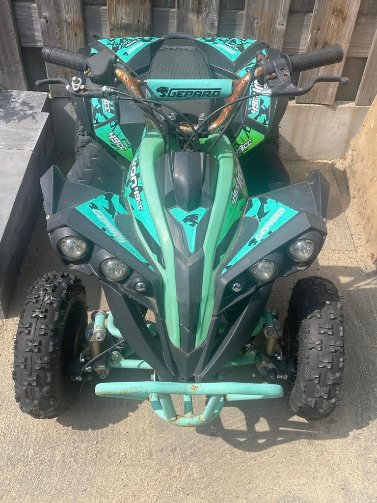 Gepard 49cc Kinderquad - Groen/Zwart, Ophalen, Gebruikt, Overige typen