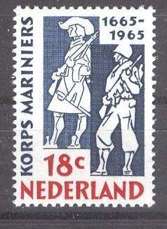 3410 - Nederland nvph 855 postfris , 300 jaar Korps Marinier, Postzegels en Munten, Verzenden, Na 1940, Postfris