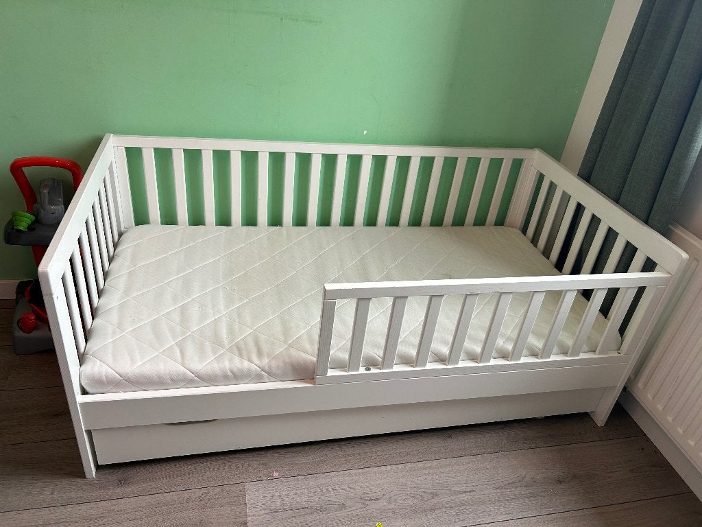 Petit amelie peuterbed, 70 tot 85 cm, 140 tot 160 cm, Zo goed als nieuw, Ophalen