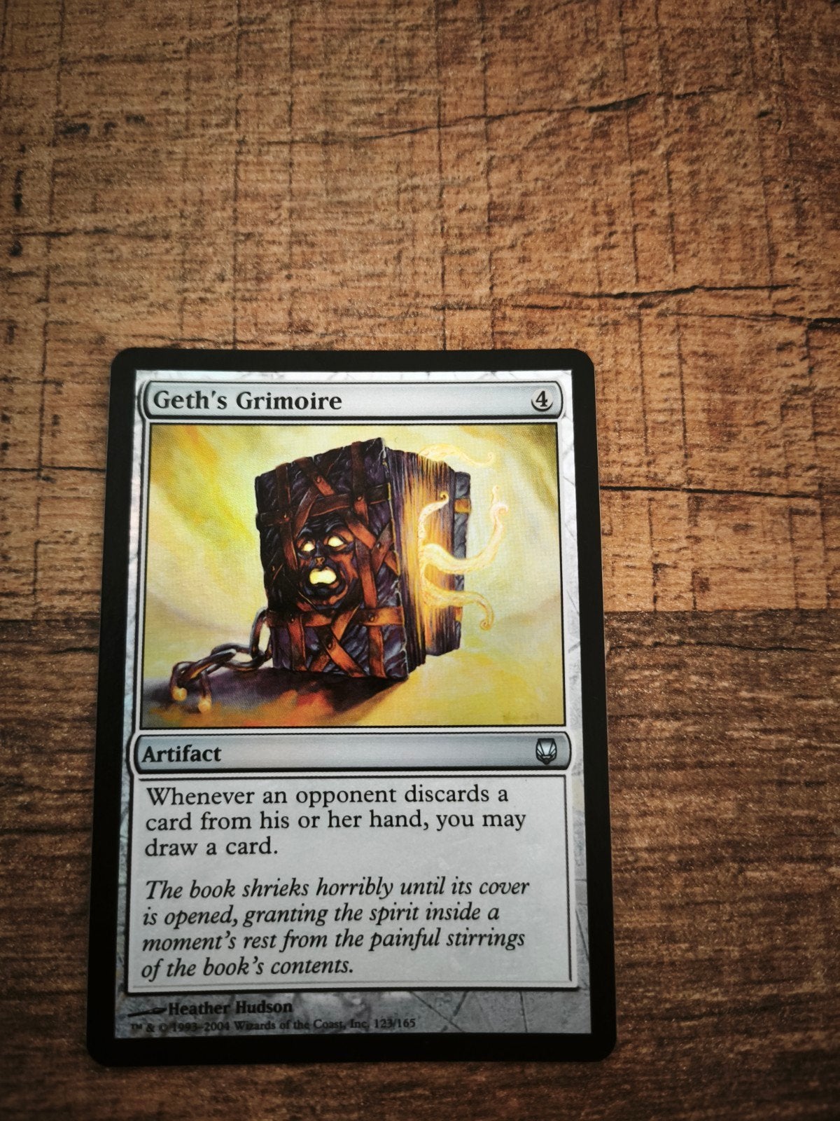 Magic: The Gathering - Geth's Grimoire (Foil), Ophalen of Verzenden, Gebruikt, Losse kaart, Foil