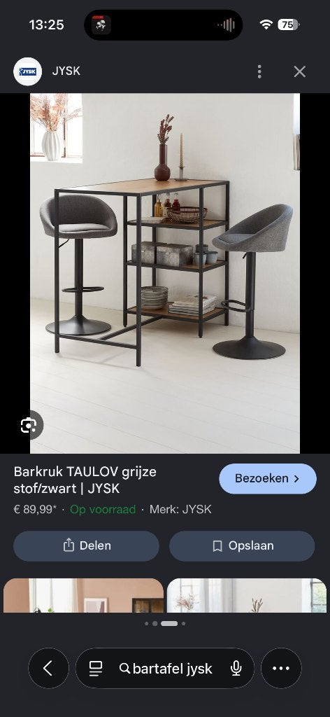 Bar tafel jysk, Ophalen, Zo goed als nieuw