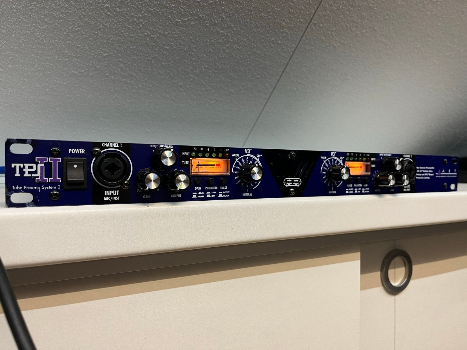 ART TPS II Tube Preamp System 2 - Nieuwe buis en knoppen, Ophalen of Verzenden, Gebruikt