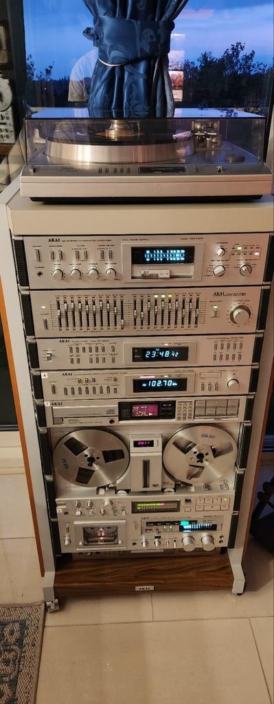 Akai set, Ophalen, Zo goed als nieuw, Akai