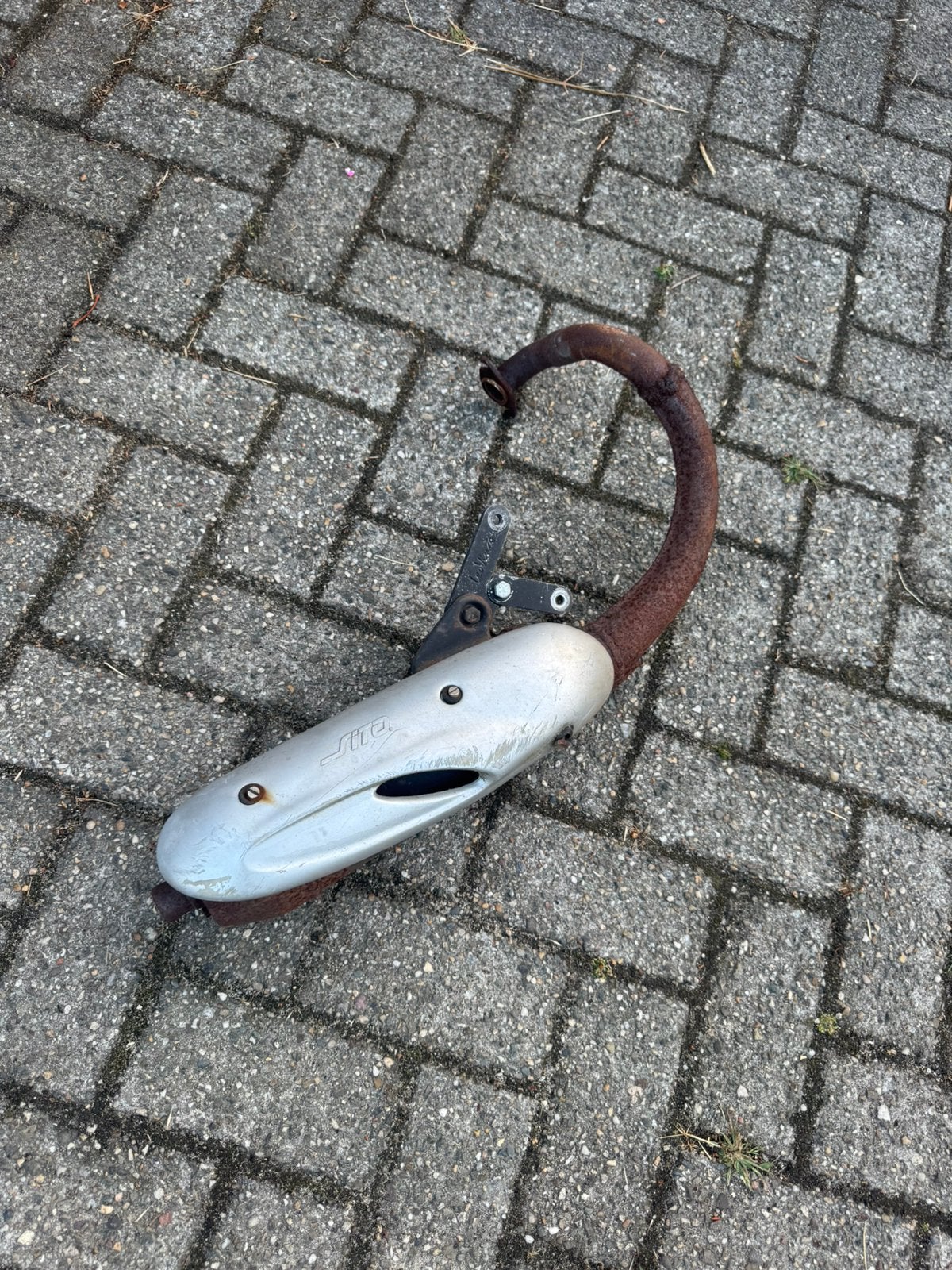 Uitlaat speedfight 2, Ophalen, Gebruikt, Uitlaat, Peugeot