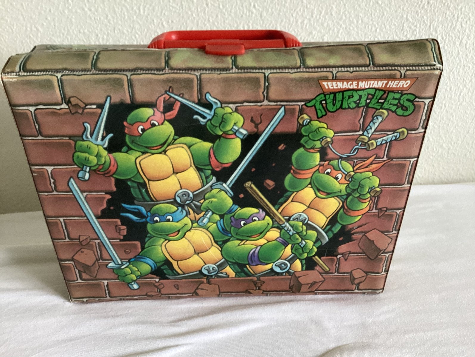 Teenage Ninja Turtles opbergkoffer, Verzamelen, Ophalen of Verzenden, Gebruikt