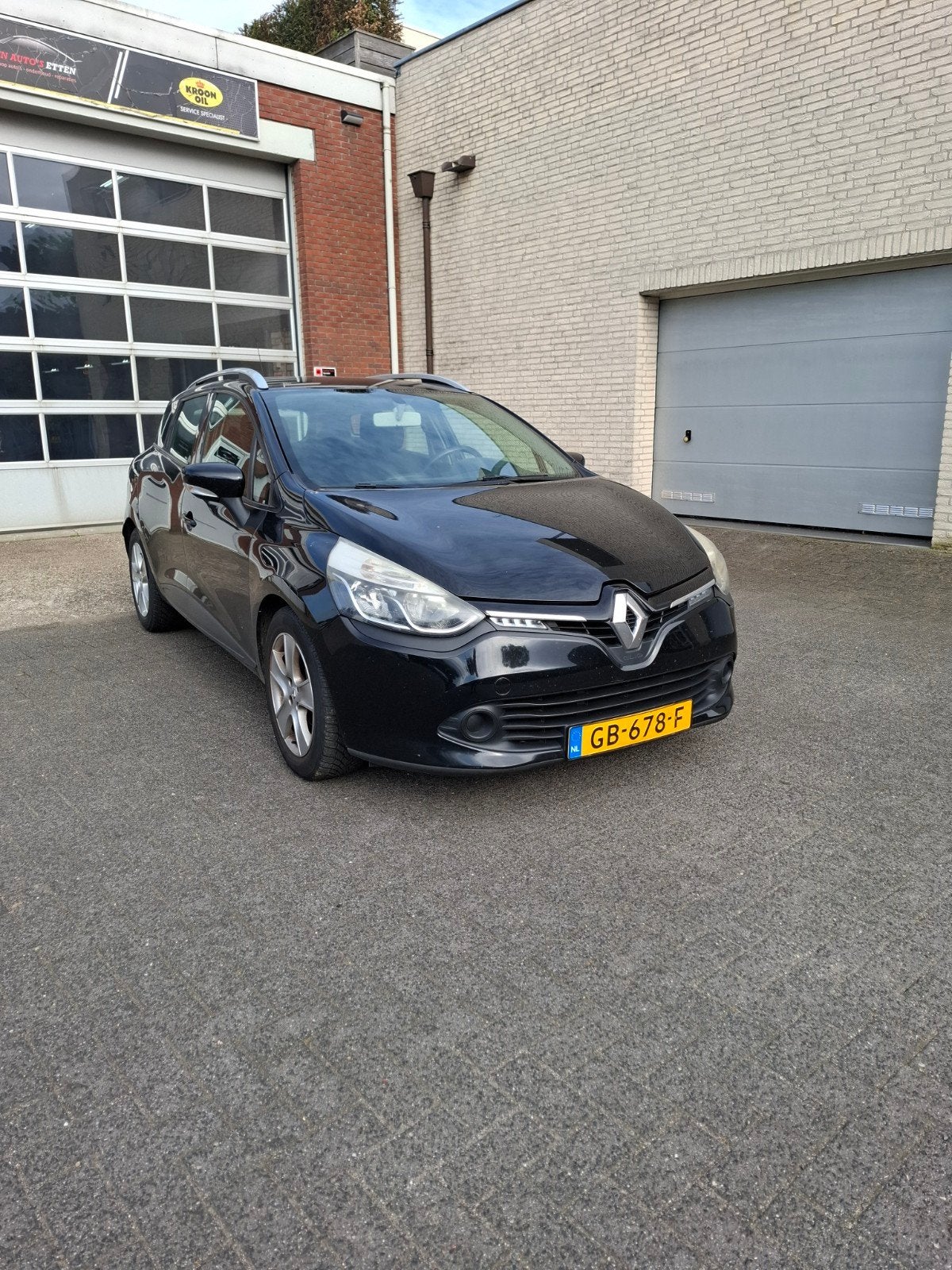 Renault Clio 0.9 TCE 90 Estate 2014 Zwart, Auto's, Renault, Bedrijf, Clio, ABS, Airbags, Airconditioning, Alarm, Boordcomputer