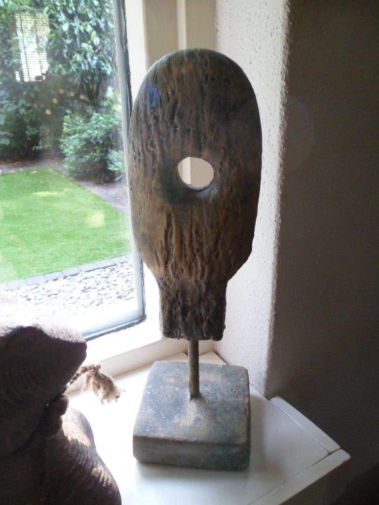 Stenen decoratie op voet, Ophalen, Zo goed als nieuw, Overige materialen
