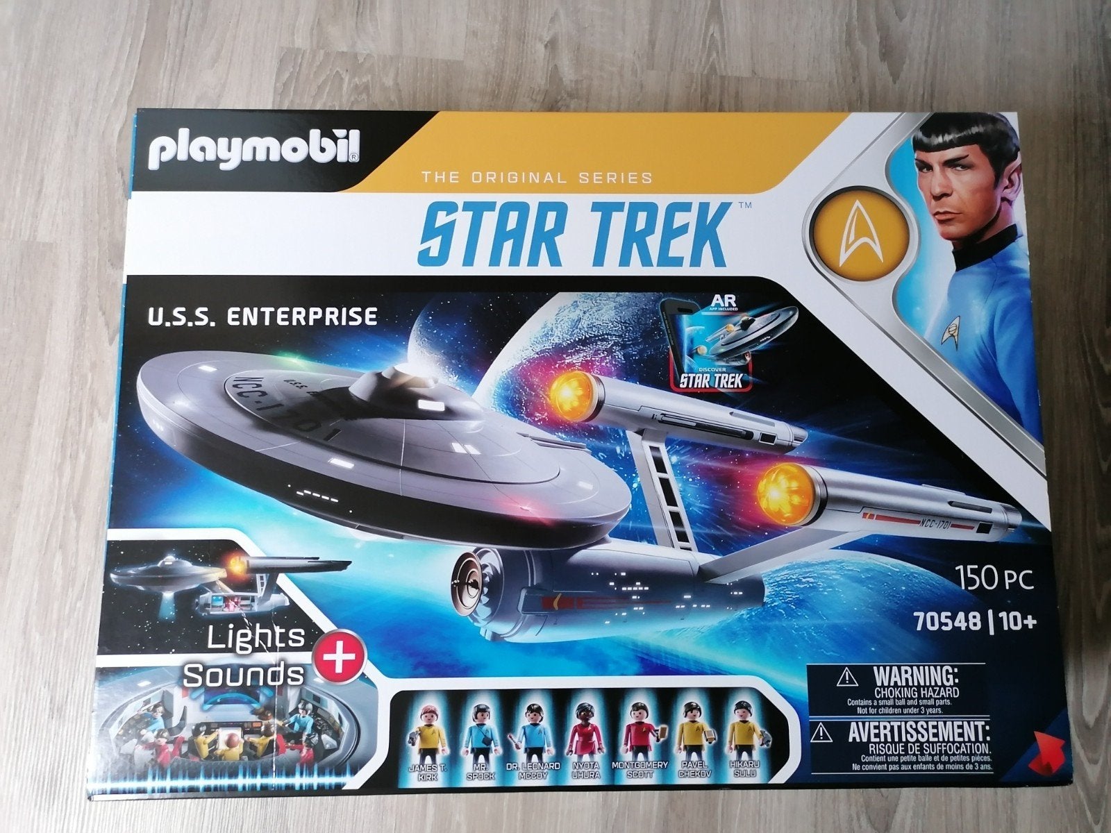 Playmobil 70548 Star Trek USS Enterprise, Ophalen of Verzenden, Nieuw