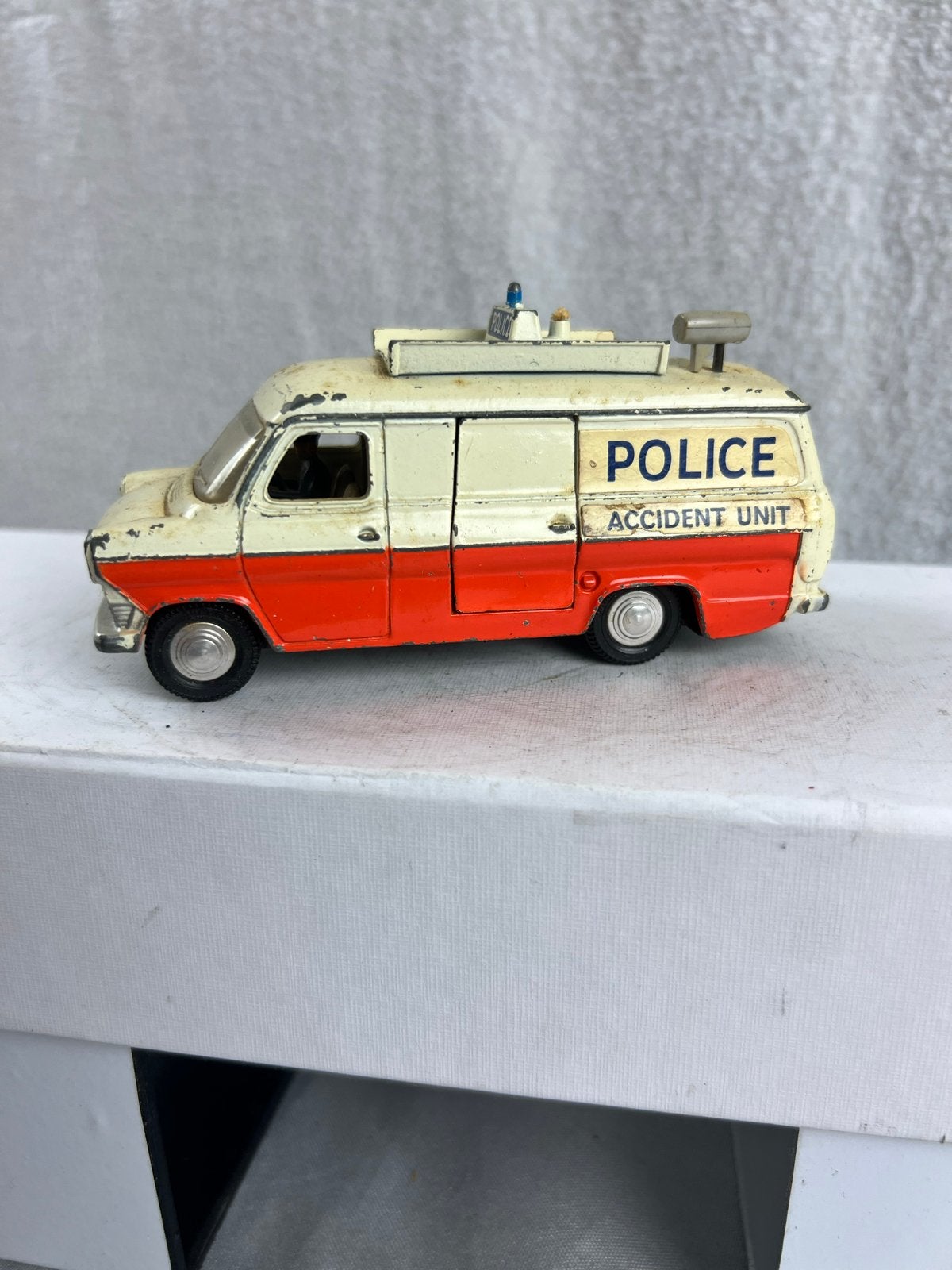 Dinky Toys Ford Transit Van "Police Accident Unit", Ophalen of Verzenden, Gebruikt
