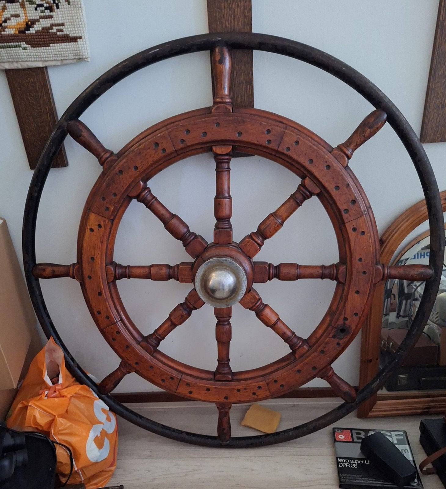 Scheepsroer, Ophalen