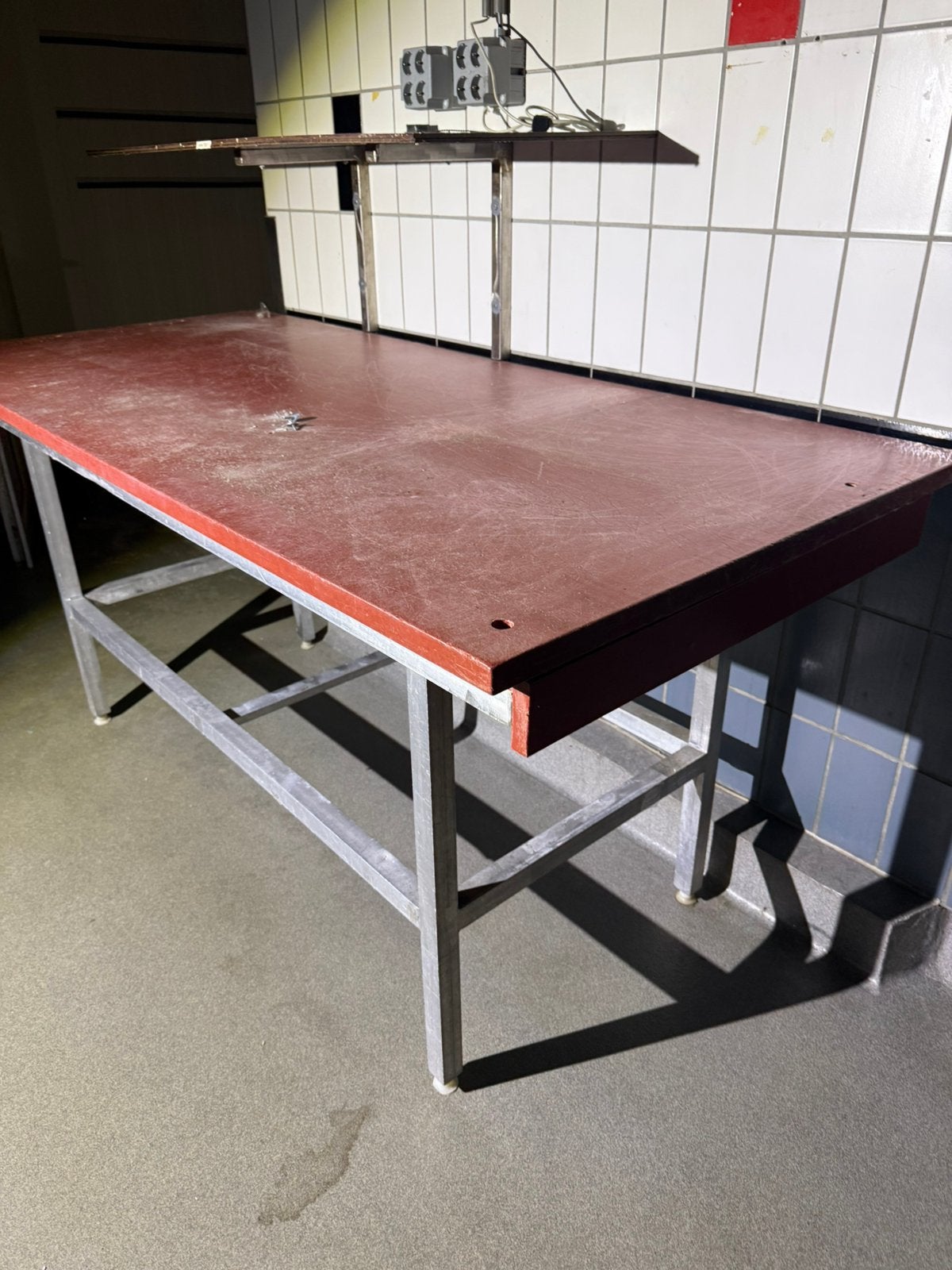 Per stuk 150 euro Snij tafels slagerij, Ophalen, Bakkerij en Slagerij