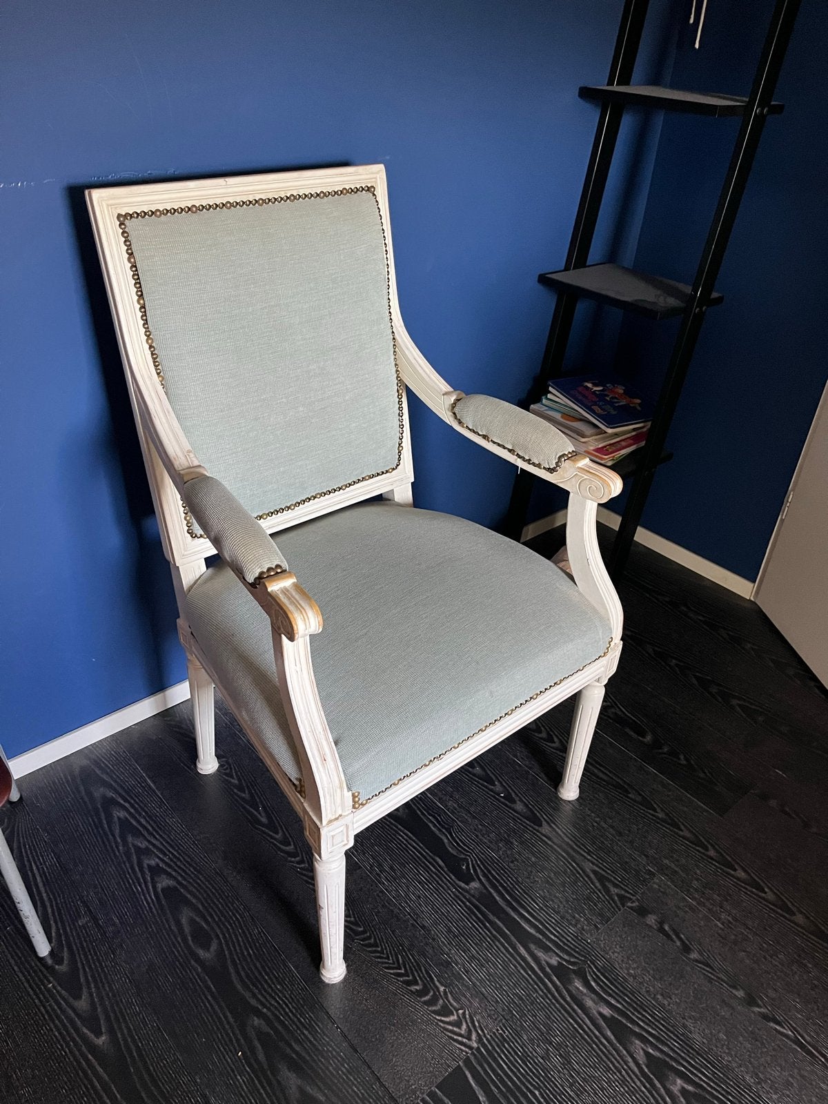 Elegante Fauteuil Stoel met Armleuningen, Huis en Inrichting, Ophalen, Gebruikt, 75 tot 100 cm, 50 tot 75 cm