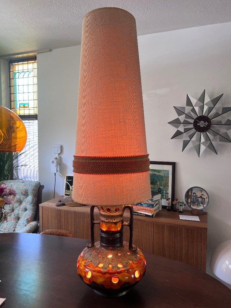 West Germany Fat LAVA Vintage Design Vloerlamp Staande Lamp, Ophalen of Verzenden