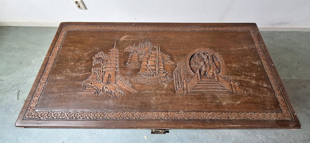 Dekenkist, Ophalen, 50 – 75, Gebruikt, 100 tot 150 cm